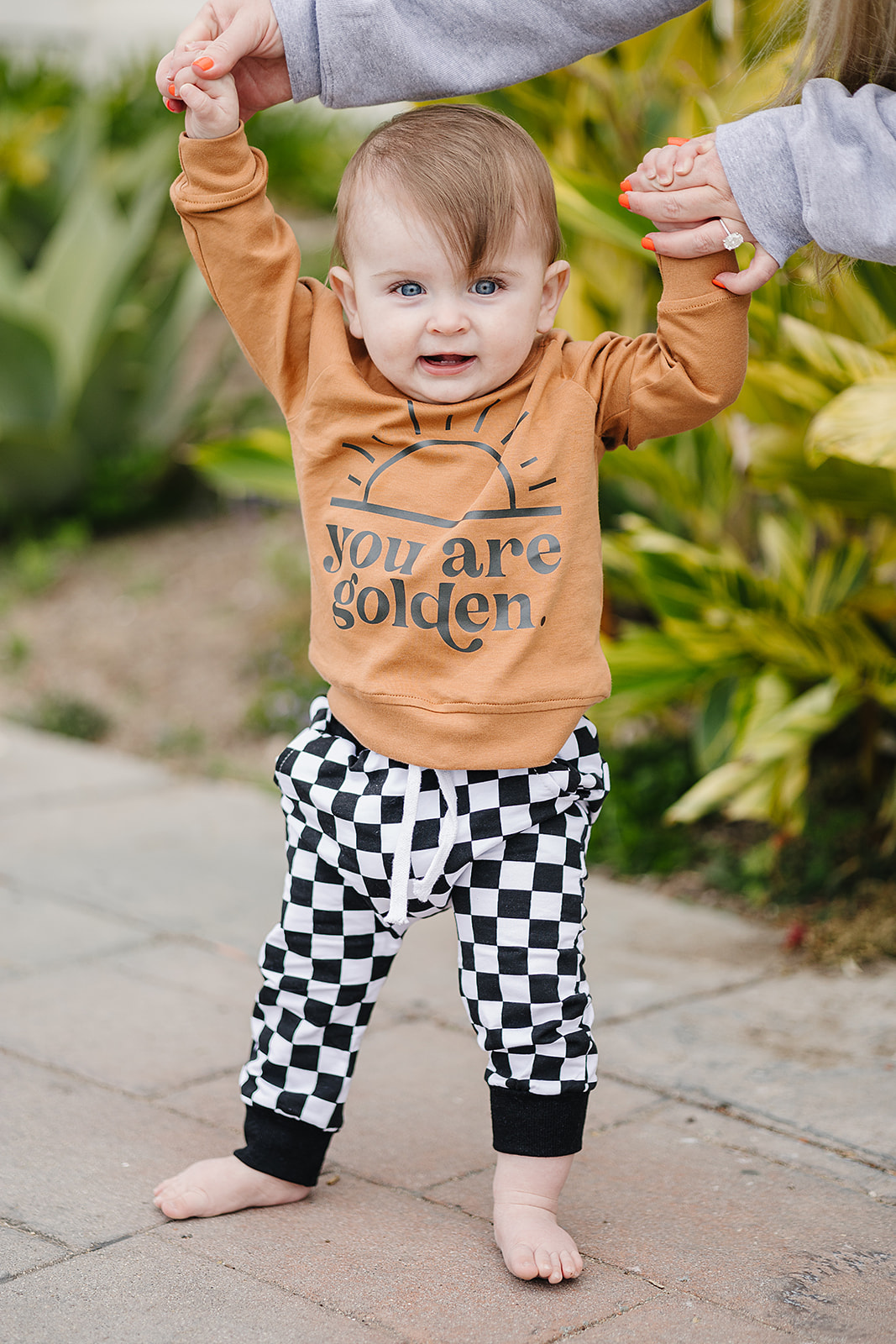You Are Golden Organic Toddler + Little Kid Sweatshirt