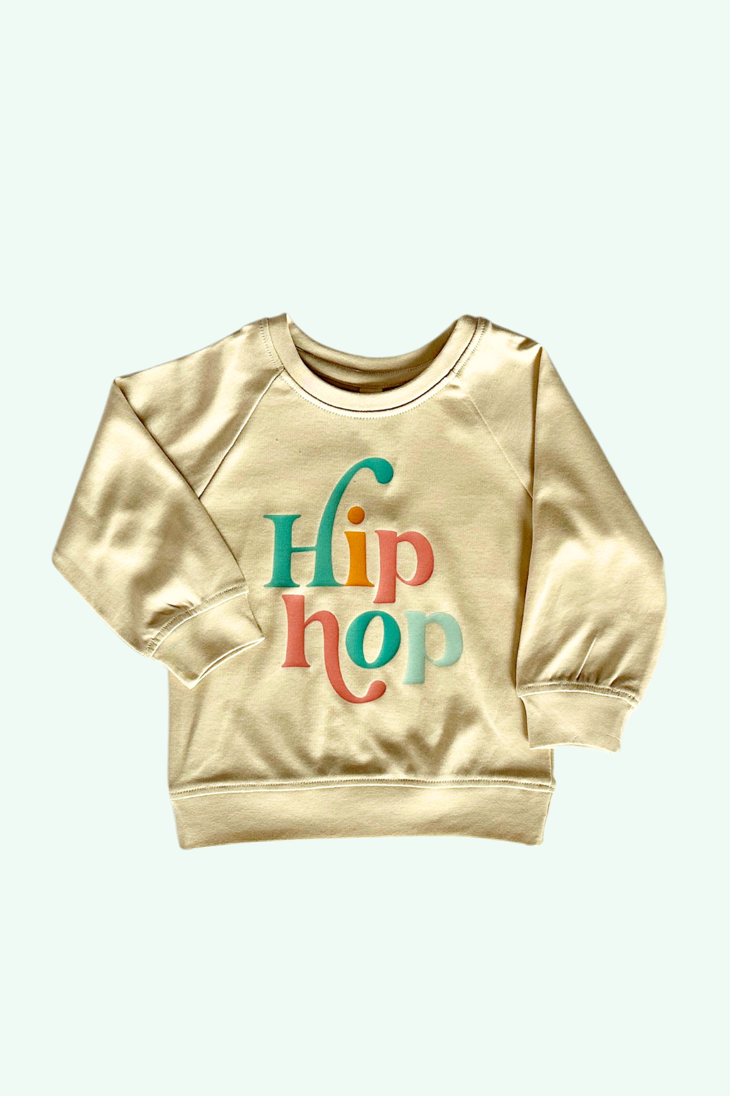 Hip Hop Easter Organic Long Sleeve for Baby + Toddler + Little Kids