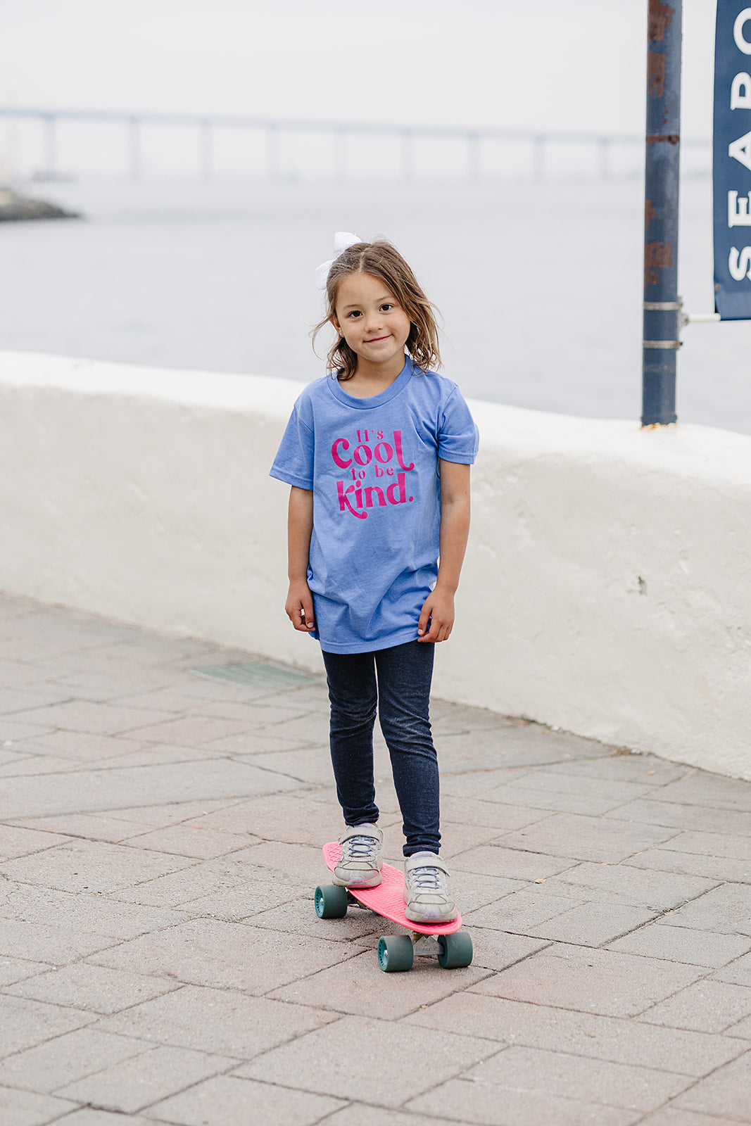 It's Cool To Be Kind Tee for Big Kids