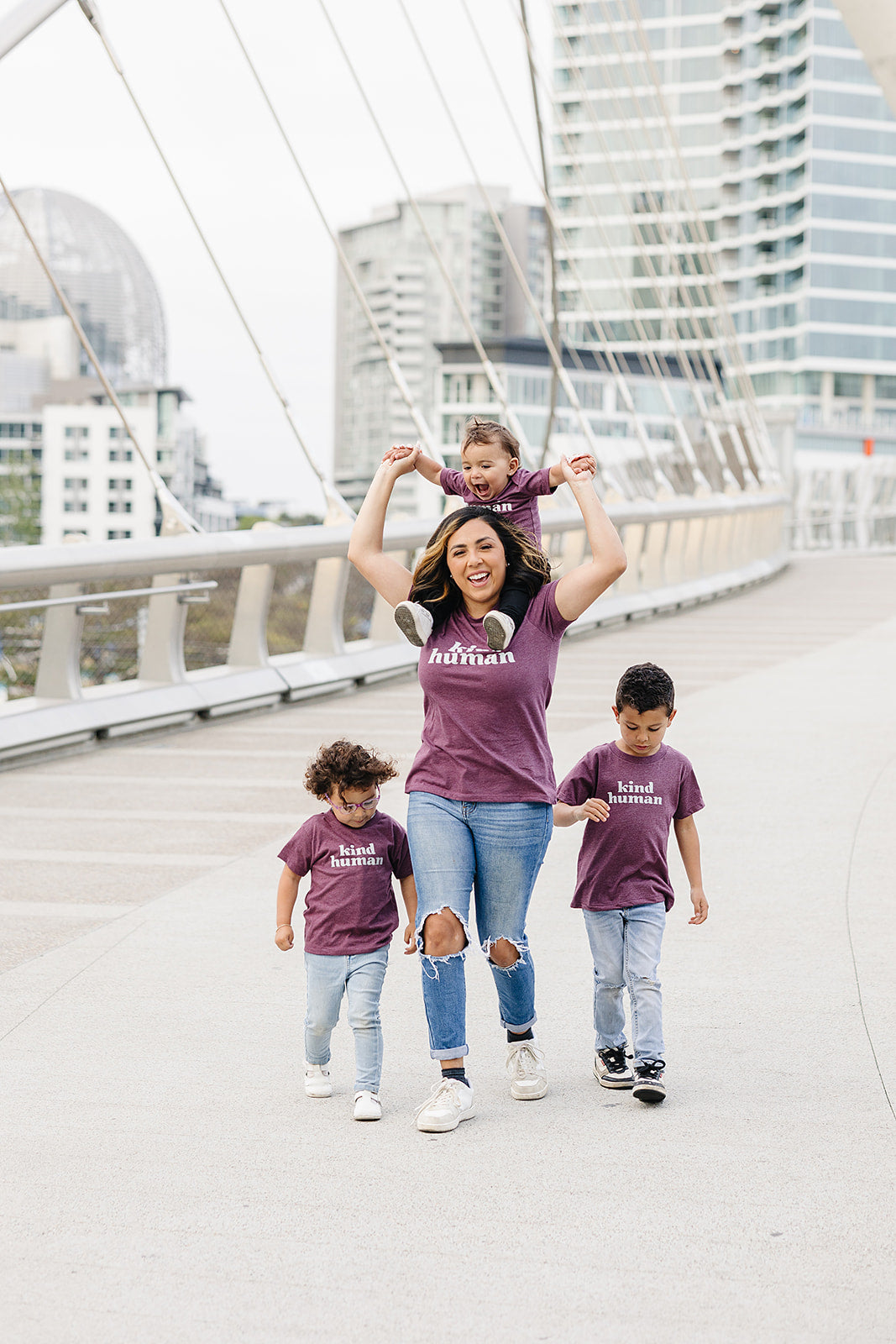 Kind Human Tee for Big Kids