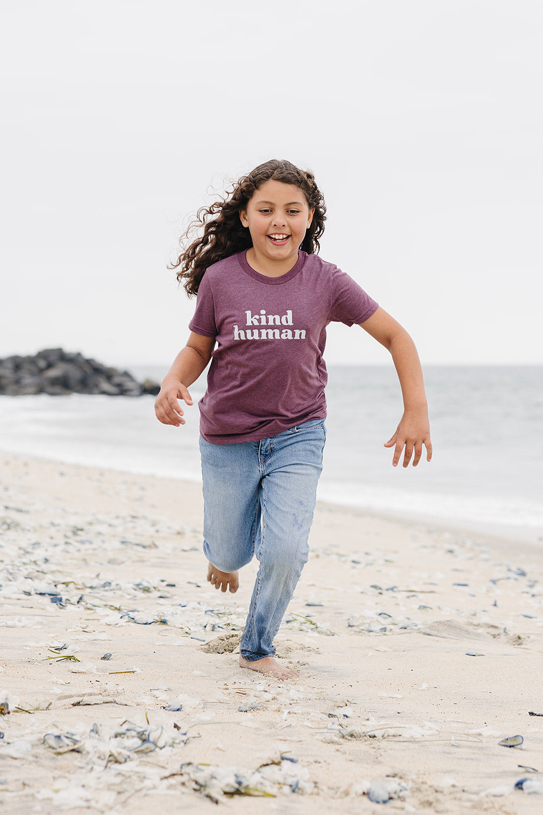 Kind Human Tee for Big Kids
