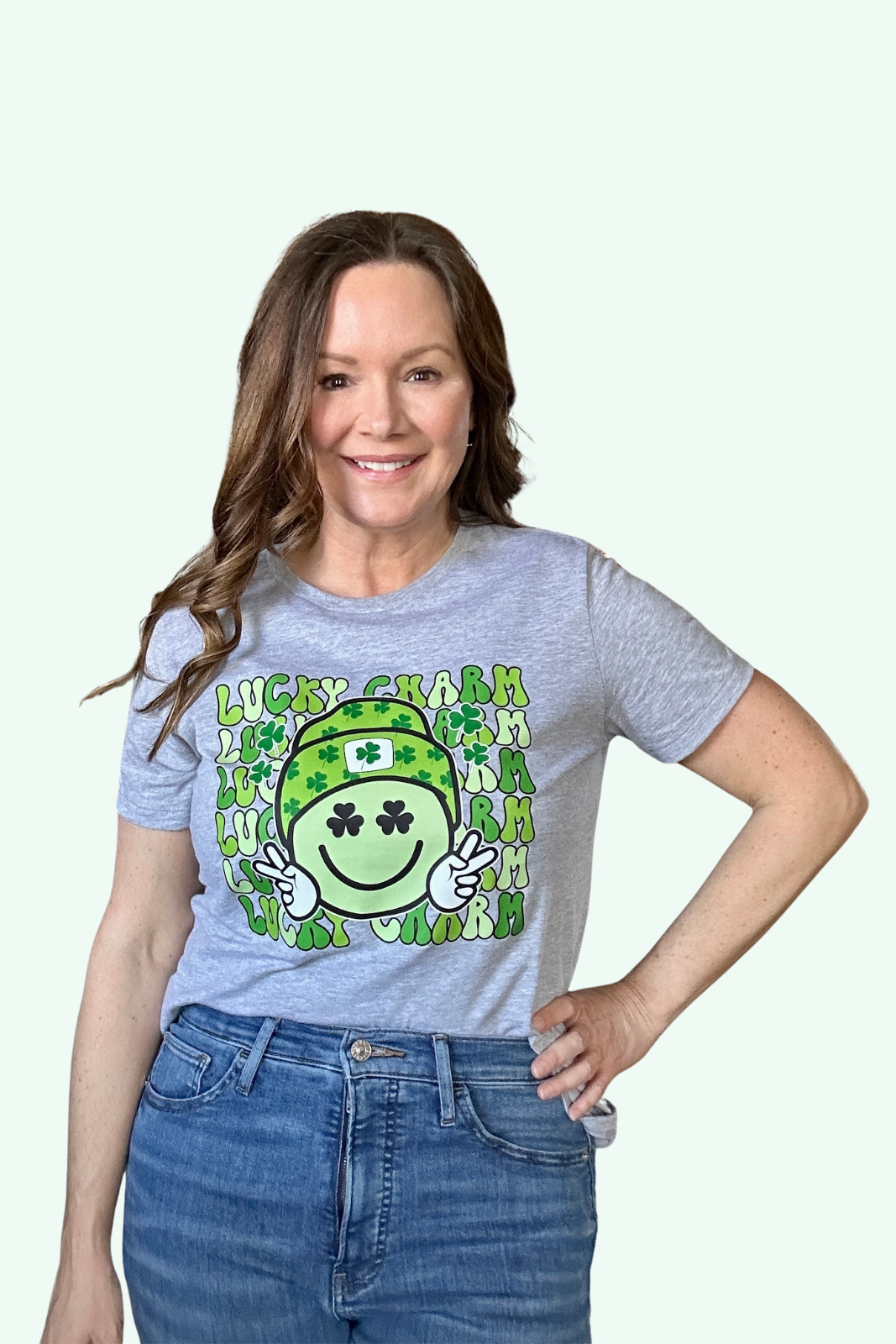 Lucky Charm Smiley Women's Tee