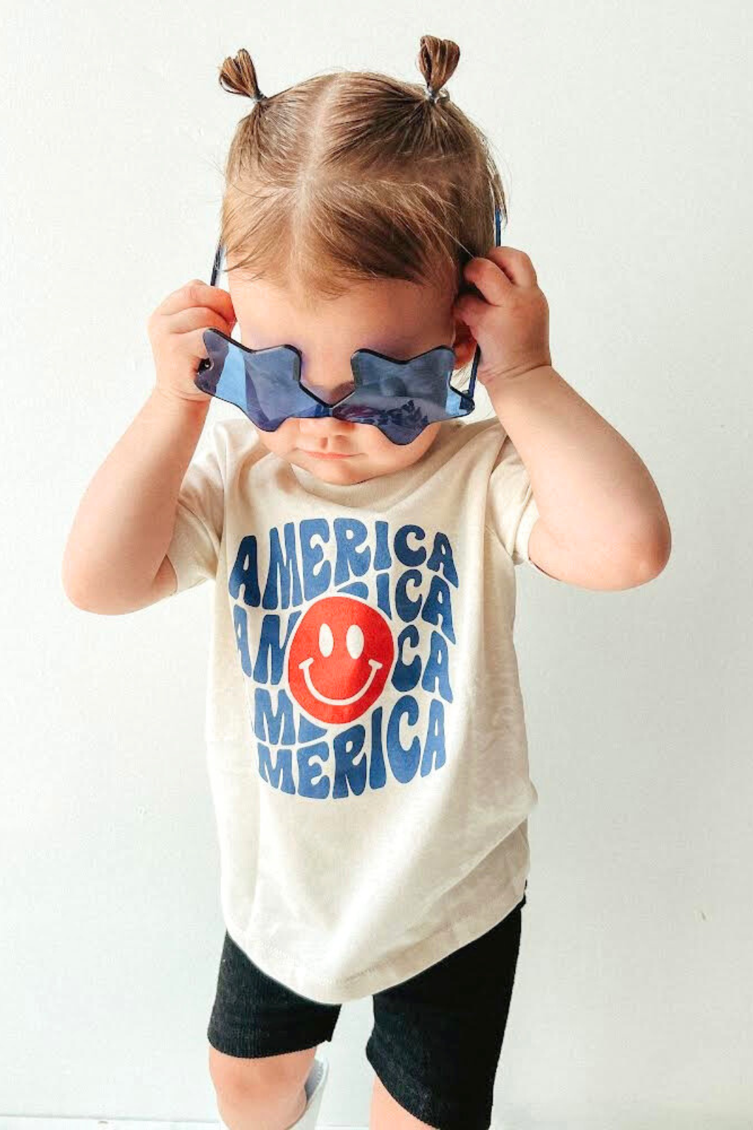 America Smiley Organic Tee