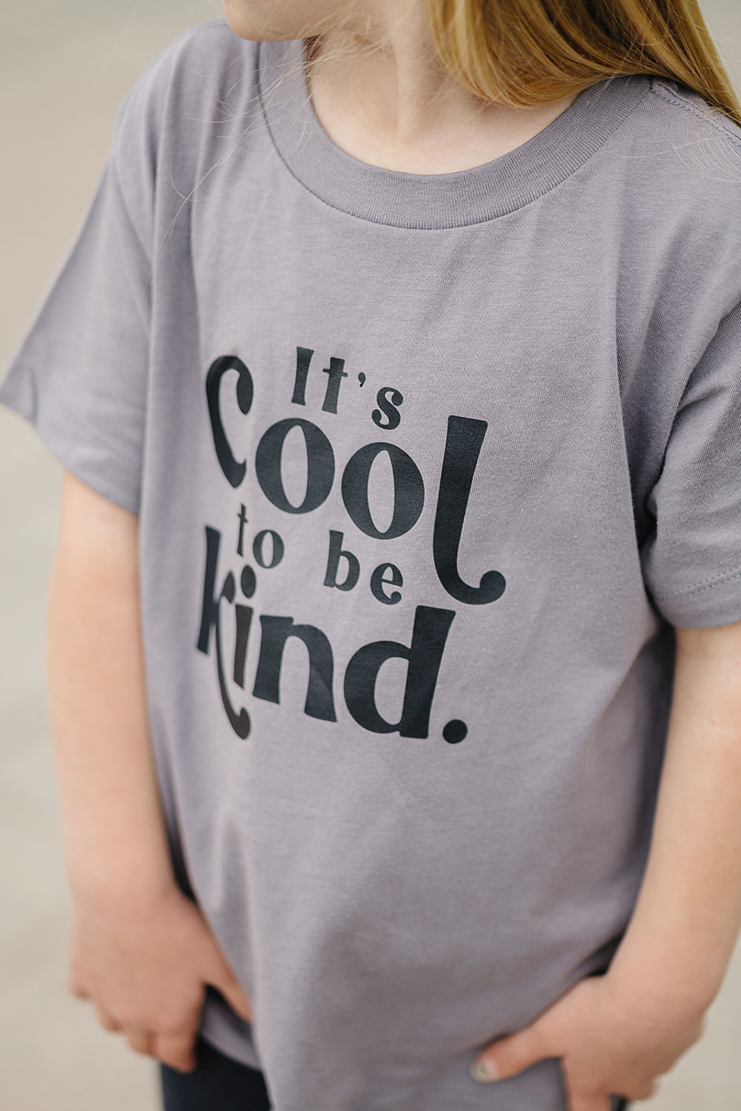 It's Cool To Be Kind Tee for Big Kids
