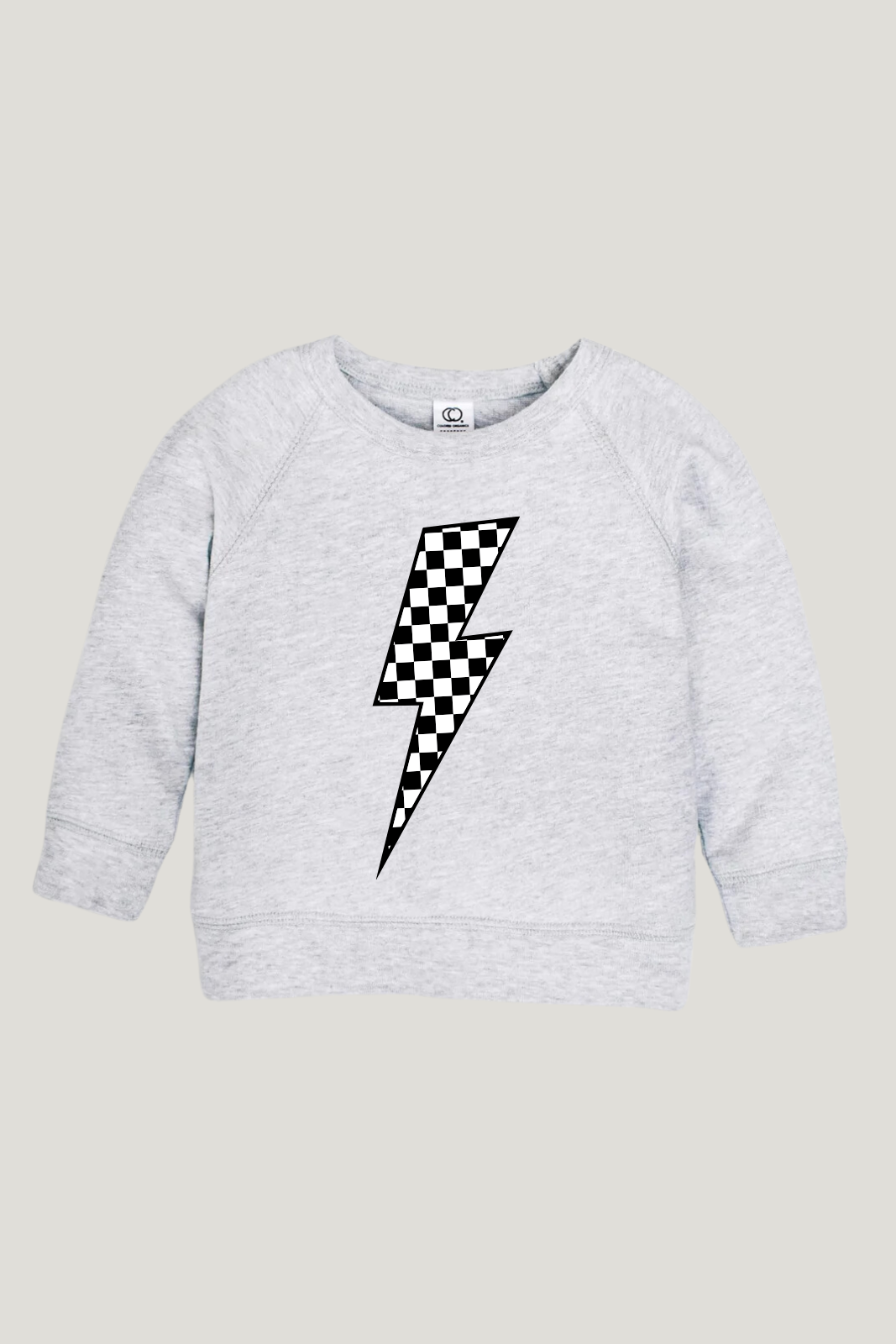 Checkered Lightning Organic Sweatshirt