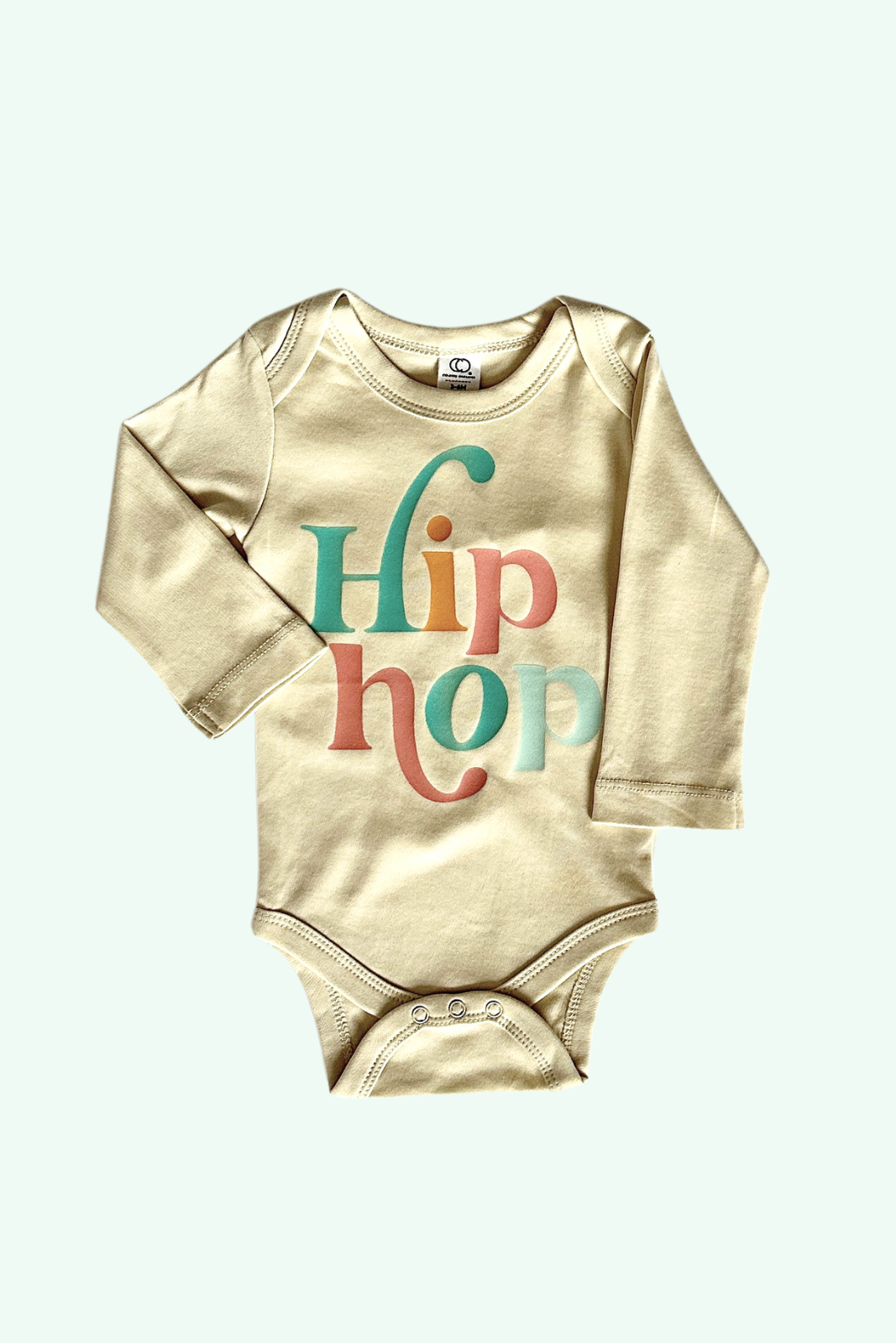 Hip Hop Easter Organic Long Sleeve for Baby + Toddler + Little Kids