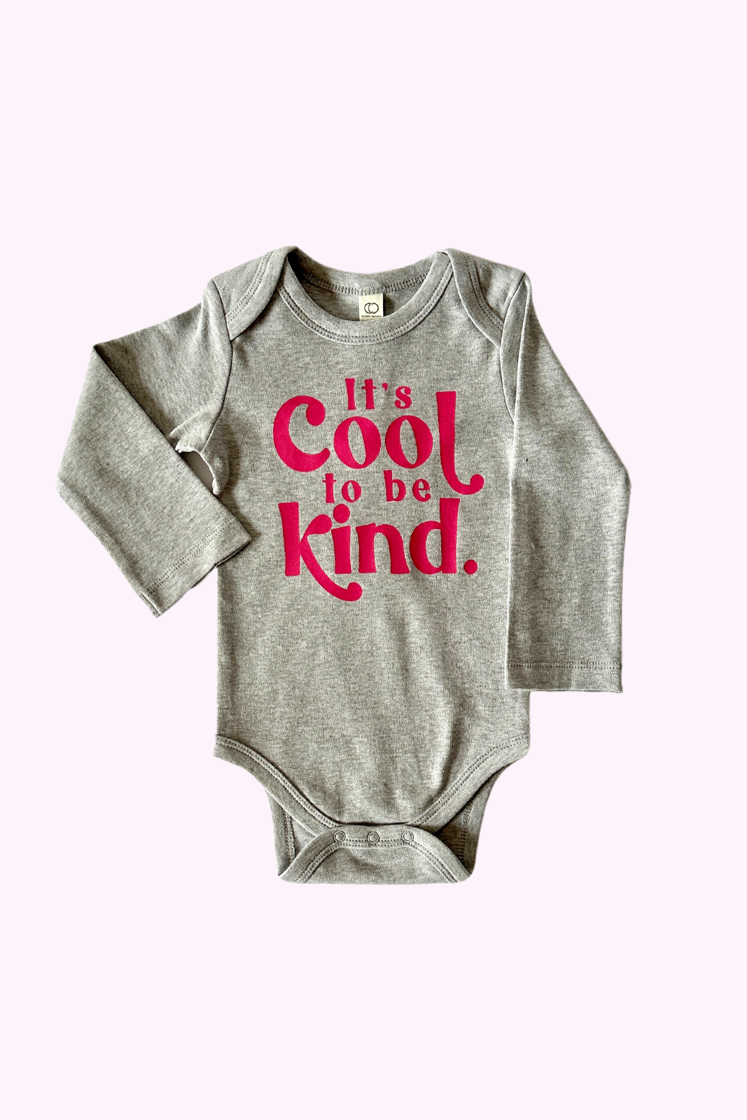 It's Cool To Be Kind Organic Bodysuit