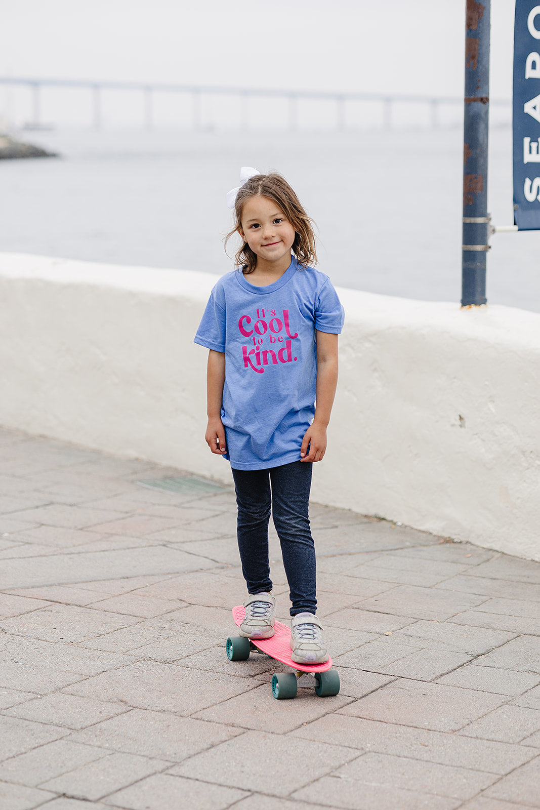 It's Cool To Be Kind Tee for Toddlers + Little Kids