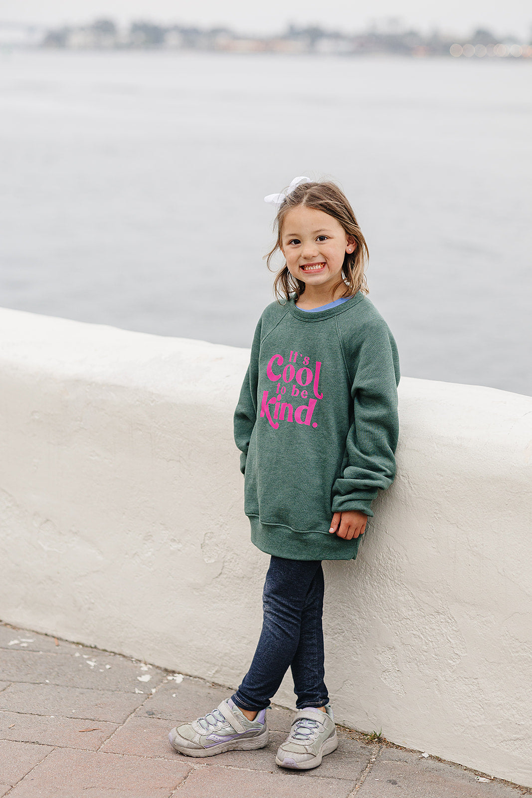 It's Cool To Be Kind Big Kid Sweatshirt