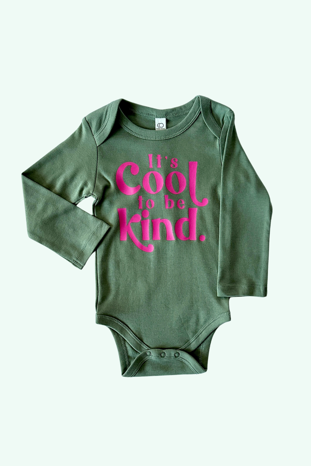 It's Cool To Be Kind Organic Body Suit | Ace + Ike