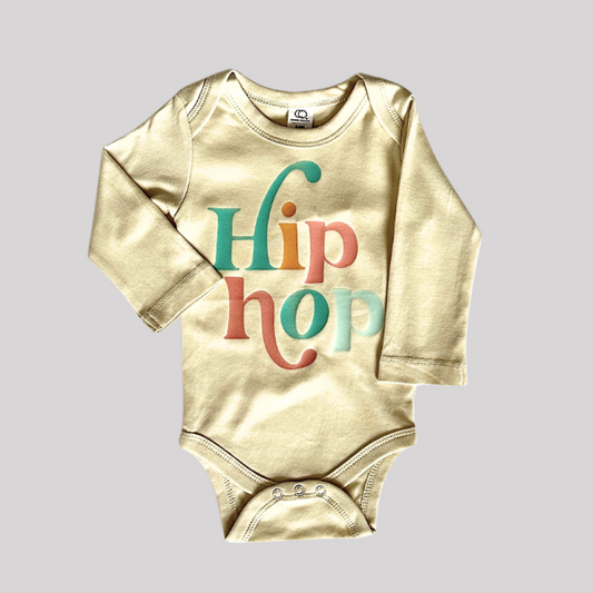 Hip Hop Easter Long Sleeve for Baby + Toddler + Little Kids