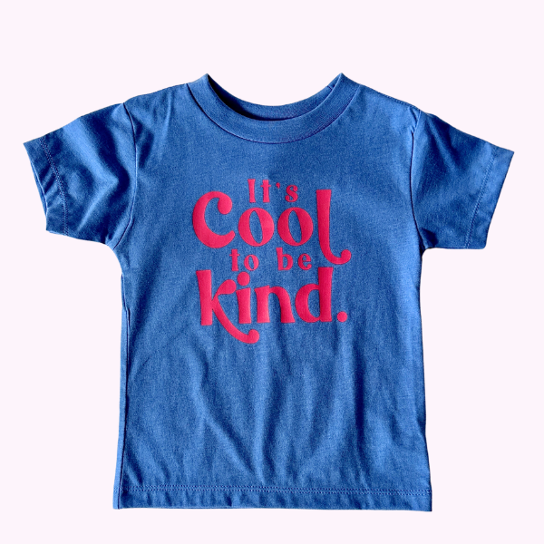 It's Cool To Be Kind Tee for Big Kids