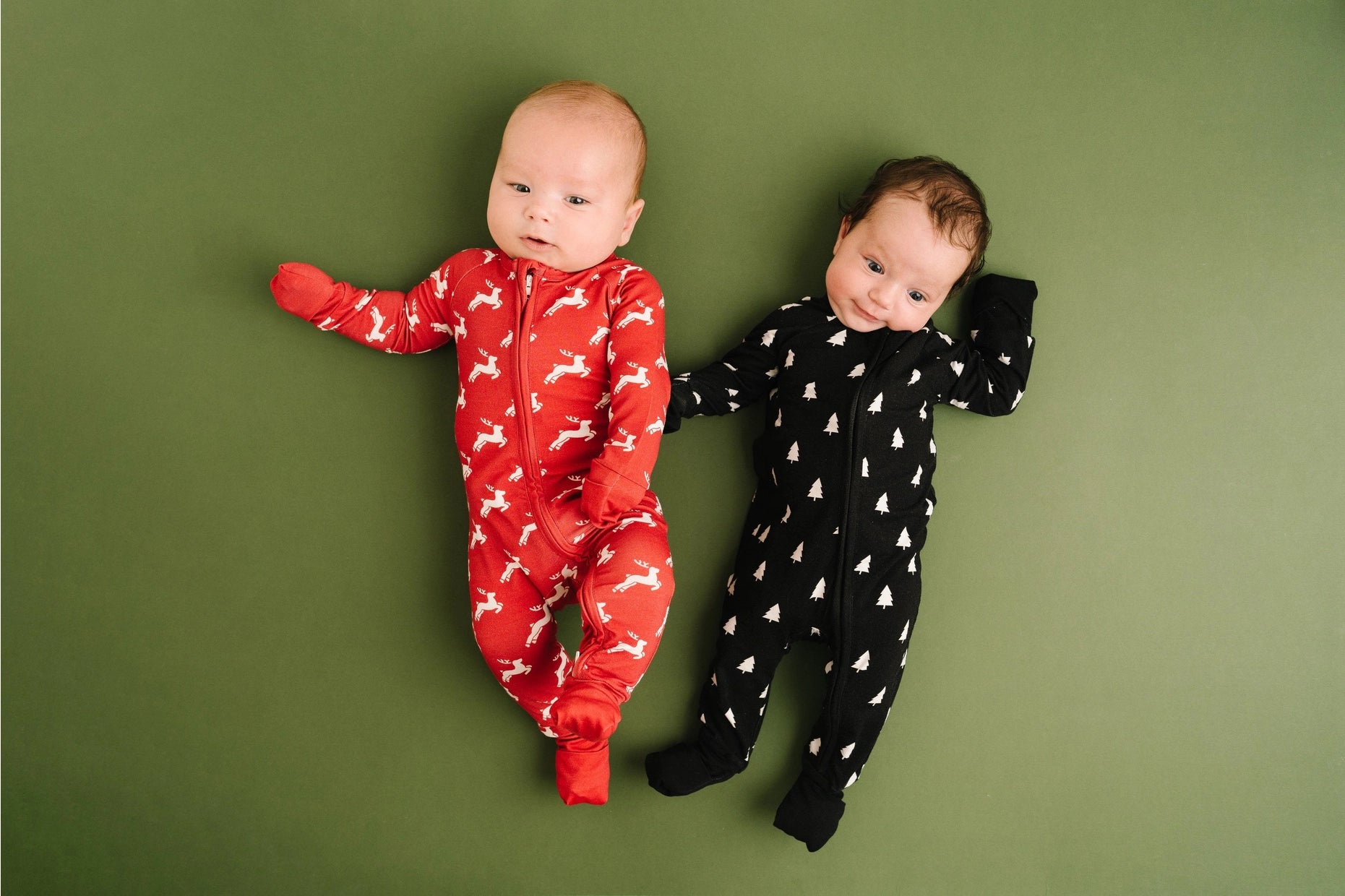 Reindeer Holiday Bamboo Pajama Set